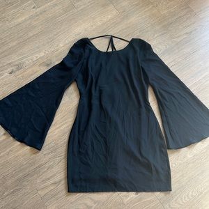 Backless shift dress